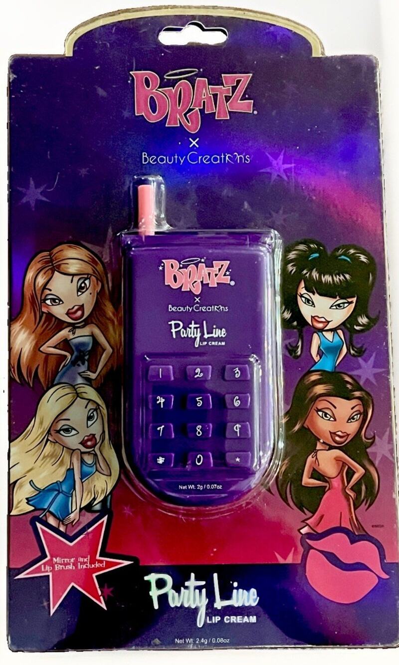 Beauty Creations x Bratz Party Line Lip Cream Phone Girls Night Out NIB